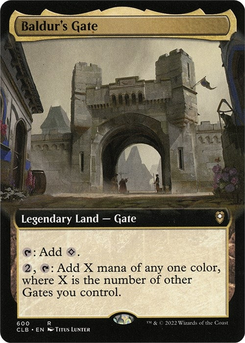 Image for Baldur's Gate (Extended Art) (Commander Legends: Battle for Baldur's Gate) (600) - Magic: The Gathering