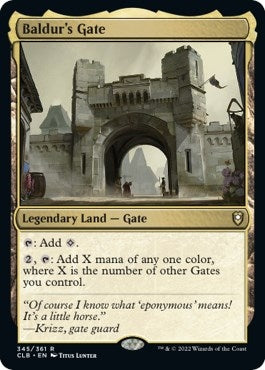 Image for Baldur's Gate (Commander Legends: Battle for Baldur's Gate) (345) - Magic: The Gathering