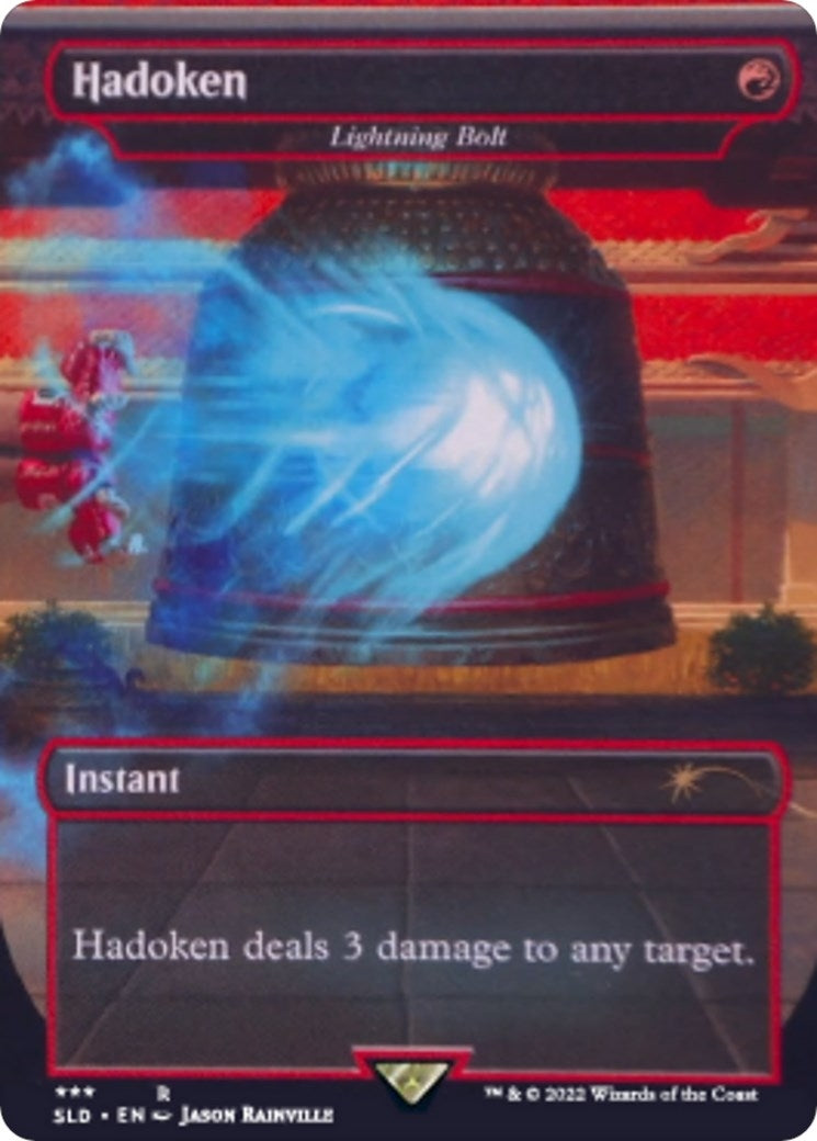 Image for Hadoken - Lightning Bolt (Secret Lair Drop Series) (675) - Magic: The Gathering