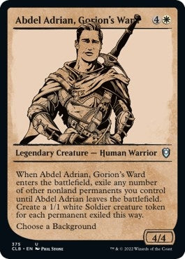 Image for Abdel Adrian, Gorion's Ward (Showcase) (Commander Legends: Battle for Baldur's Gate) (375) - Magic: The Gathering