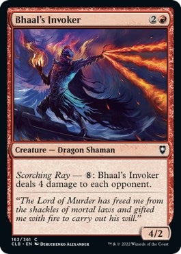 Image for Bhaal's Invoker (Commander Legends: Battle for Baldur's Gate) (163) - Magic: The Gathering