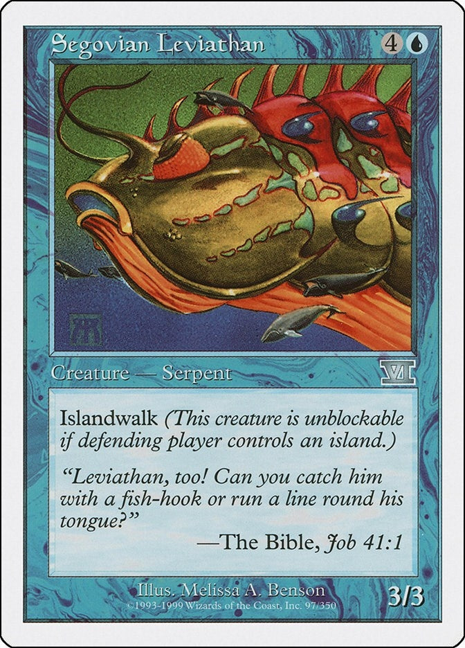 Image for Segovian Leviathan (Classic Sixth Edition) (97) - Magic: The Gathering