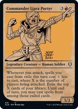 Image for Commander Liara Portyr (Showcase) (Commander Legends: Battle for Baldur's Gate) (418) - Magic: The Gathering