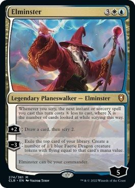 Image for Elminster (Commander Legends: Battle for Baldur's Gate) (274) - Magic: The Gathering