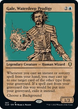 Image for Gale, Waterdeep Prodigy (Showcase) (Commander Legends: Battle for Baldur's Gate) (383) - Magic: The Gathering