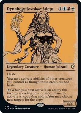 Image for Dynaheir, Invoker Adept (Showcase) (Commander Legends: Battle for Baldur's Gate) (421) - Magic: The Gathering