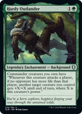 Image for Hardy Outlander (Commander Legends: Battle for Baldur's Gate) (235) - Magic: The Gathering
