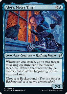 Image for Alora, Merry Thief (Commander Legends: Battle for Baldur's Gate) (55) - Magic: The Gathering