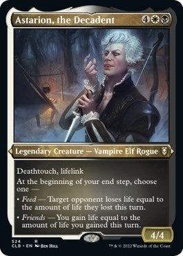 Image for Astarion, the Decadent (Foil Etched) (Commander Legends: Battle for Baldur's Gate) (524) - Magic: The Gathering