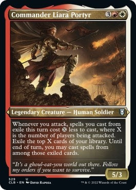 Image for Commander Liara Portyr (Foil Etched) (Commander Legends: Battle for Baldur's Gate) (529) - Magic: The Gathering