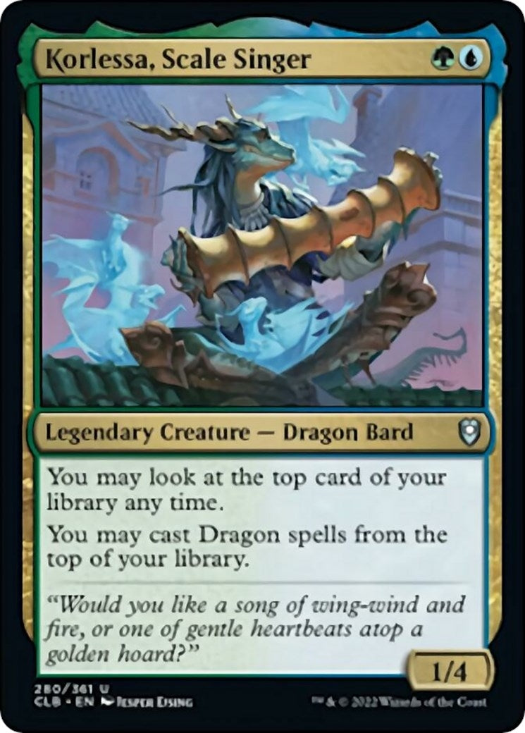 Image for Korlessa, Scale Singer (Commander Legends: Battle for Baldur's Gate) (280) - Magic: The Gathering