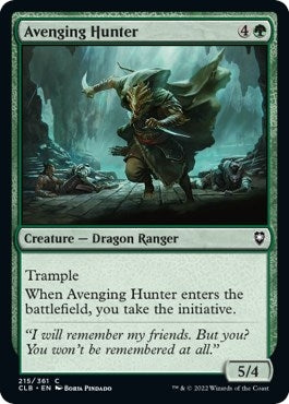 Image for Avenging Hunter (Commander Legends: Battle for Baldur's Gate) (215) - Magic: The Gathering
