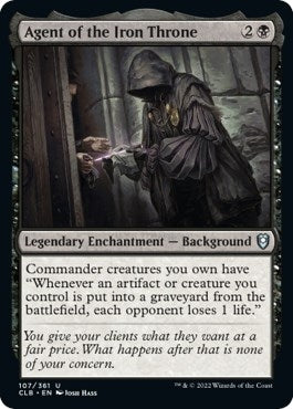 Image for Agent of the Iron Throne (Commander Legends: Battle for Baldur's Gate) (107) - Magic: The Gathering