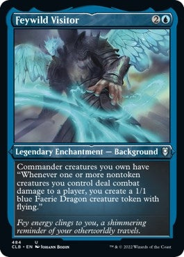 Image for Feywild Visitor (Foil Etched) (Commander Legends: Battle for Baldur's Gate) (484) - Magic: The Gathering