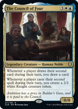 Image for The Council of Four (Commander Legends: Battle for Baldur's Gate) (271) - Magic: The Gathering