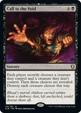 Image for Call to the Void (Commander Legends: Battle for Baldur's Gate) (118) - Magic: The Gathering