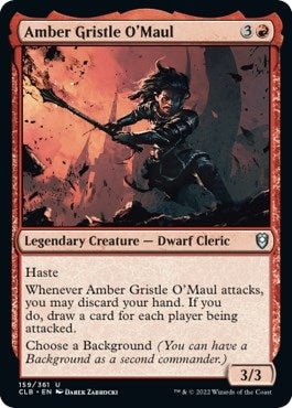 Image for Amber Gristle O'Maul (Commander Legends: Battle for Baldur's Gate) (159) - Magic: The Gathering