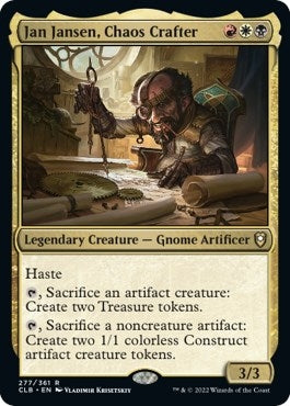 Image for Jan Jansen, Chaos Crafter (Commander Legends: Battle for Baldur's Gate) (277) - Magic: The Gathering