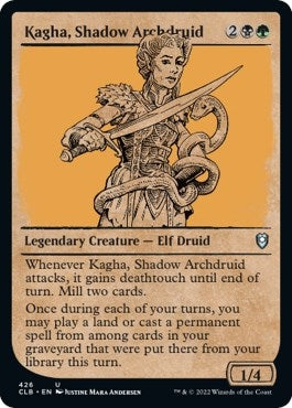 Image for Kagha, Shadow Archdruid (Showcase) (Commander Legends: Battle for Baldur's Gate) (426) - Magic: The Gathering