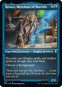 Image for Renari, Merchant of Marvels (Foil Etched) (Commander Legends: Battle for Baldur's Gate) (487) - Magic: The Gathering