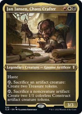 Image for Jan Jansen, Chaos Crafter (Foil Etched) (Commander Legends: Battle for Baldur's Gate) (535) - Magic: The Gathering