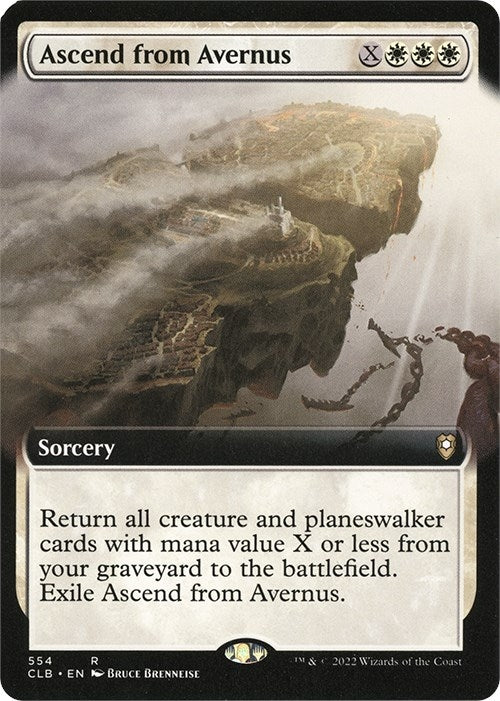 Image for Ascend from Avernus (Extended Art) (Commander Legends: Battle for Baldur's Gate) (554) - Magic: The Gathering