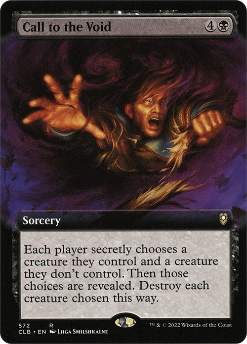 Image for Call to the Void (Extended Art) (Commander Legends: Battle for Baldur's Gate) (572) - Magic: The Gathering
