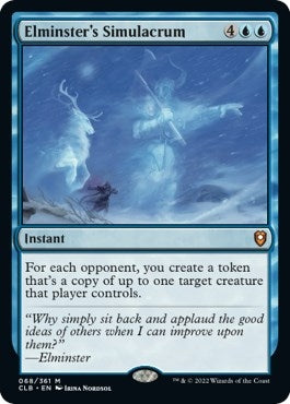 Image for Elminster's Simulacrum (Commander Legends: Battle for Baldur's Gate) (68) - Magic: The Gathering