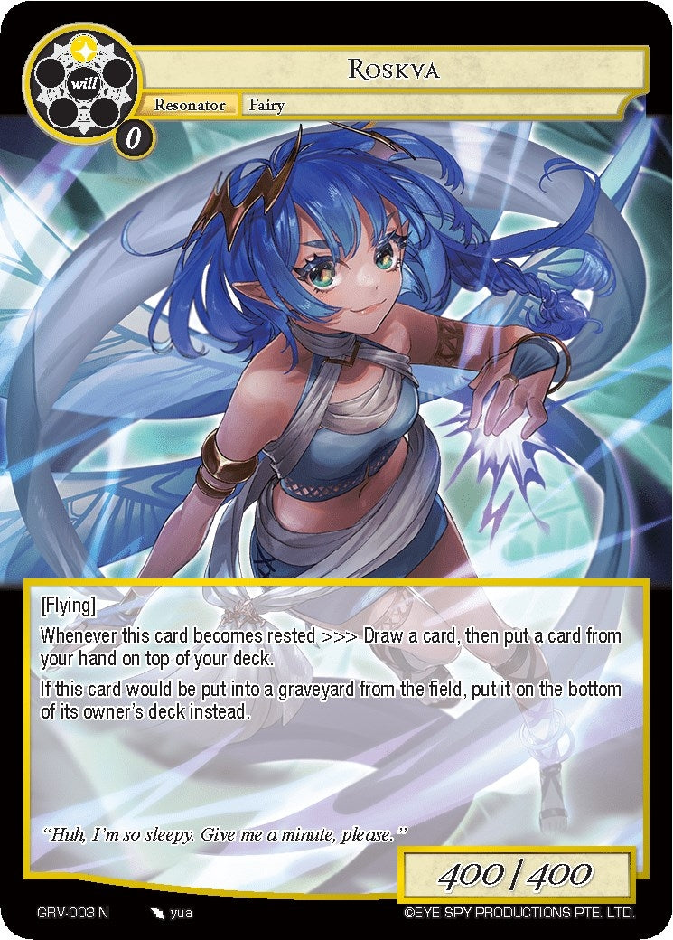 Image for Roskva (Game of Gods: Revolution) (GRV-003) - Force of Will