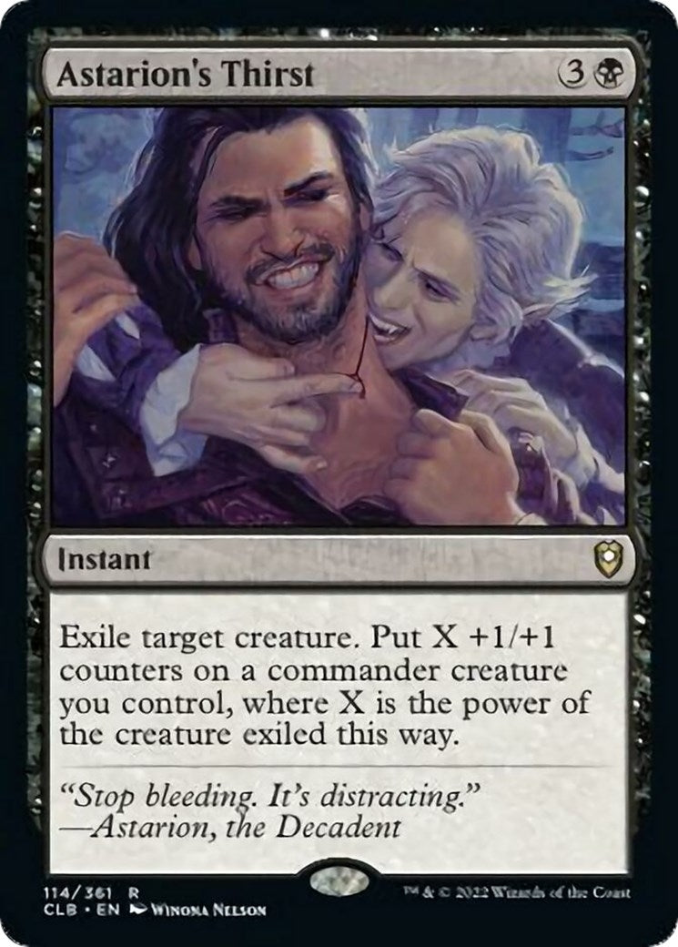 Image for Astarion's Thirst (Commander Legends: Battle for Baldur's Gate) (114) - Magic: The Gathering