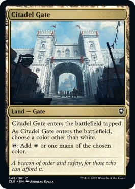Image for Citadel Gate (Commander Legends: Battle for Baldur's Gate) (349) - Magic: The Gathering