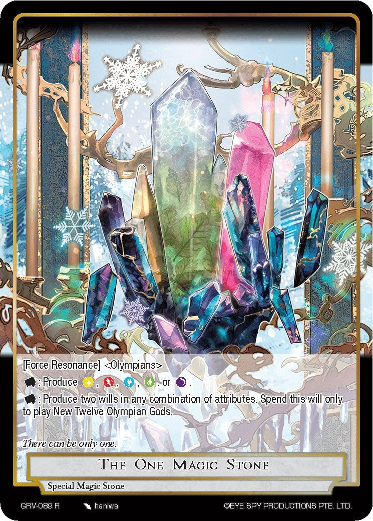 Image for The One Magic Stone (Game of Gods: Revolution) (GRV-089) - Force of Will