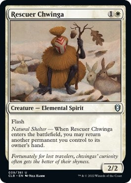 Image for Rescuer Chwinga (Commander Legends: Battle for Baldur's Gate) (39) - Magic: The Gathering