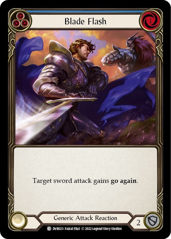 Image for Blade Flash (Classic Battles: Rhinar vs Dorinthea) (DVR023) - Flesh and Blood TCG