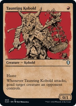 Image for Taunting Kobold (Showcase) (Commander Legends: Battle for Baldur's Gate) (404) - Magic: The Gathering