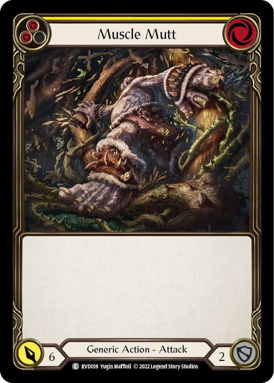 Image for Muscle Mutt (Classic Battles: Rhinar vs Dorinthea) (RVD018) - Flesh and Blood TCG