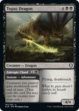 Image for Topaz Dragon (Commander Legends: Battle for Baldur's Gate) (153) - Magic: The Gathering