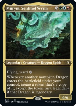 Image for Miirym, Sentinel Wyrm (Foil Etched) (Commander Legends: Battle for Baldur's Gate) (542) - Magic: The Gathering