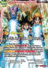 Image for Son Goku // Son Goku, Pan, and Trunks, Space Adventurers (Ultimate Squad Pre-Release Cards) (BT17-001) - Dragon Ball Super: Masters