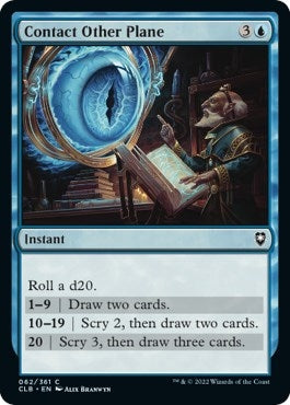 Image for Contact Other Plane (Commander Legends: Battle for Baldur's Gate) (62) - Magic: The Gathering