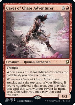 Image for Caves of Chaos Adventurer (Commander Legends: Battle for Baldur's Gate) (167) - Magic: The Gathering