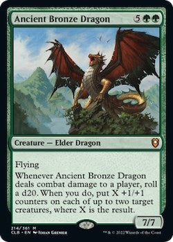 Image for Ancient Bronze Dragon (Commander Legends: Battle for Baldur's Gate) (214) - Magic: The Gathering