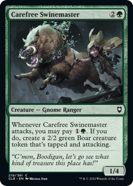 Image for Carefree Swinemaster (Commander Legends: Battle for Baldur's Gate) (219) - Magic: The Gathering