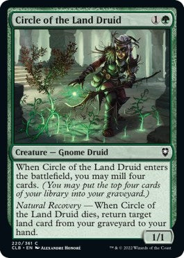 Image for Circle of the Land Druid (Commander Legends: Battle for Baldur's Gate) (220) - Magic: The Gathering