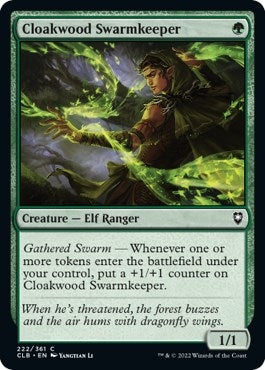 Image for Cloakwood Swarmkeeper (Commander Legends: Battle for Baldur's Gate) (222) - Magic: The Gathering