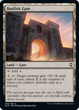 Image for Basilisk Gate (Commander Legends: Battle for Baldur's Gate) (346) - Magic: The Gathering
