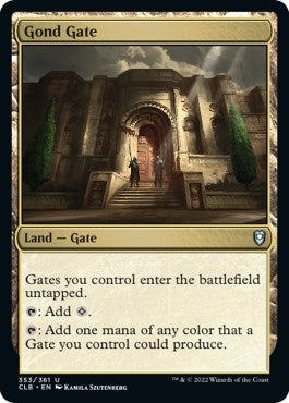 Image for Gond Gate (Commander Legends: Battle for Baldur's Gate) (353) - Magic: The Gathering