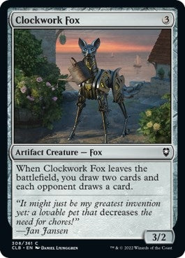 Image for Clockwork Fox (Commander Legends: Battle for Baldur's Gate) (308) - Magic: The Gathering