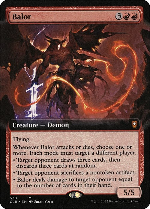 Image for Balor (Extended Art) (Commander Legends: Battle for Baldur's Gate) (578) - Magic: The Gathering