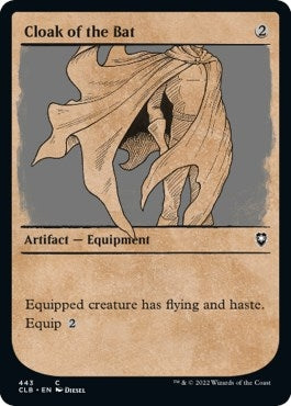 Image for Cloak of the Bat (Showcase) (Commander Legends: Battle for Baldur's Gate) (443) - Magic: The Gathering